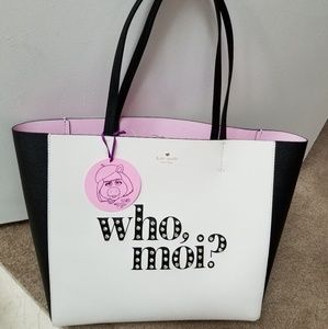Kate Spade Who Moi? Miss Piggy Tote